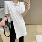 Short-sleeve Long T-shirt / Leggings