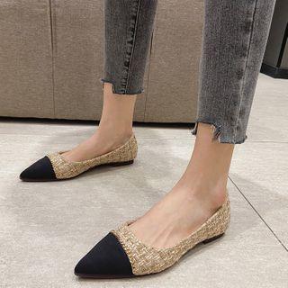 Pointy Tweed Flats