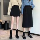 Plain A-line Skirt (various Designs)