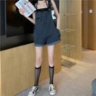 Wide-leg Dungarees