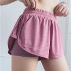 Perforated Running Shorts