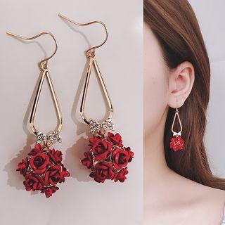Floral Earring As Shown In Figure - One Size