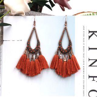 Tassel Alloy Drop Earring