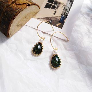 Faux Pearl Resin Drop Earring