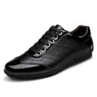Genuine-leather Panel Shoes
