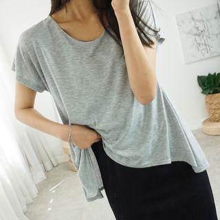 T-shirt Overlay Maxi Tank Dress