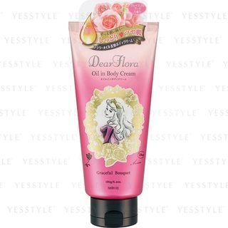 Mandom - Disney Dear Flora Oil In Body Cream (graceful Bouquet) 180g