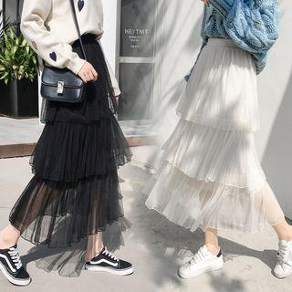 Mesh Layered Dress