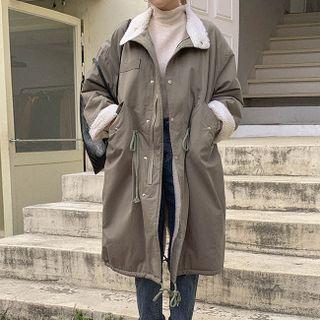Fleece Trim Safari Jacket