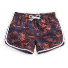 Printed Quick Dry Swim Shorts