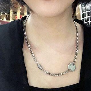 Metal Necklace As Shown In Figure - One Size