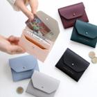 Iconic Series Snap-button Card Wallet