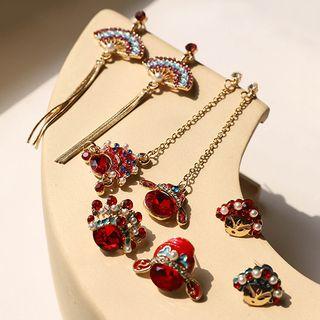 Faux Crystal Chinese Opera Earring (various Designs)