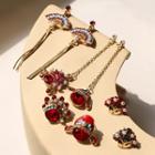 Faux Crystal Chinese Opera Earring (various Designs)