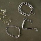 Set Of 3: Chain Bracelet