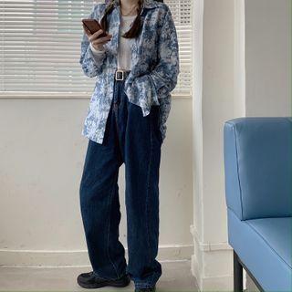 Tie Dye Shirt Blue - One Size