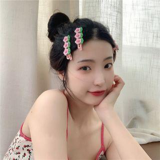 Flower Hair Clip Pink - One Size