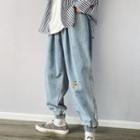 Splash Print Harem Jeans