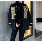 Embroidered Jacket Black - One Size