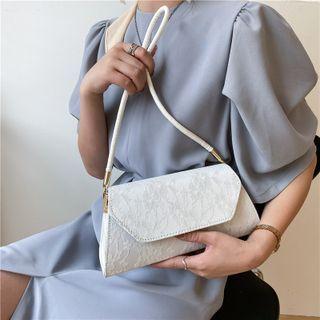 Lace Flap Shoulder Bag