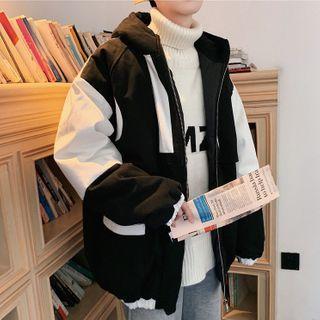 Color Panel Cargo Jacket