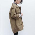 Belted Loose-fit Trench Coat