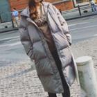 Couple Matching Hooded Psdded Zip Coat