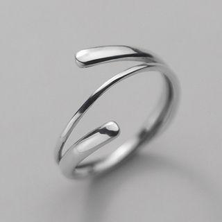 Metal Ring S925 - 1 Pc - Silver - 6