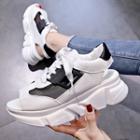 Cutout Platform Sneaker Sandals