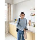 Loose-fit Slit-side T-shirt