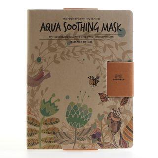 No:hj - Aqua Soothing Mask Pack Set Collagen 10pcs