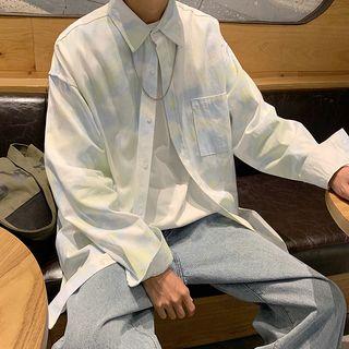 Tie-dyed Loose-fit Shirt