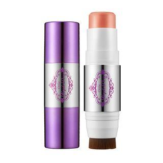 Ottie - Purple Dew Stick Blusher (#02 Sweet Peach) 8g