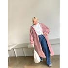 Faux-shearling Long Zip-up Hoodie