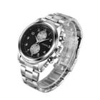2-dial Stainless Steel Bracelet Watch