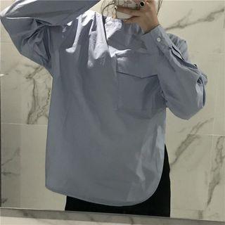 Plain Sweater / Long-sleeve Top / Straight-cut Pants