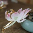 Lotus Hair Claw Pink - One Size