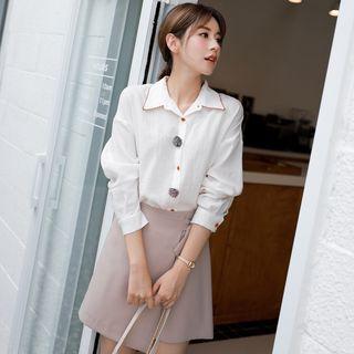 Flower Button Shirt
