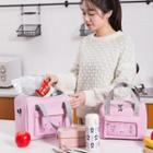 Pvc Panel Insulated Lunch Bag (various Designs)