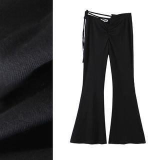Eyelet Boot Cut Pants
