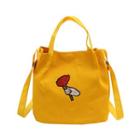 Rose Canvas Bucket Bag