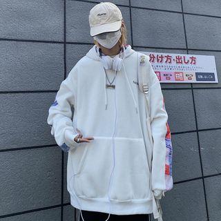 Paisley Print Panel Hoodie