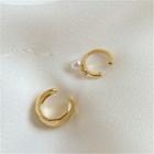 Ear Cuff 1 Pair - Gold - One Size
