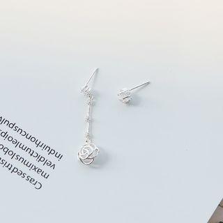 Non-matching Floral Earring