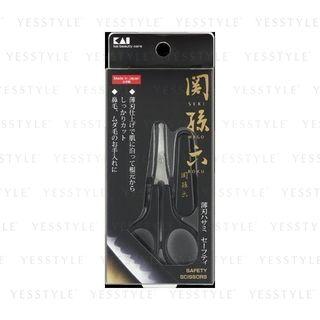 Kai - Seki No Magoroku Nostril Hair Scissors Thin Blade 1 Pc