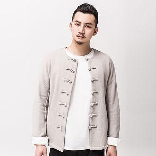 Chinese-style Frog-button Light Jacket
