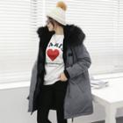 Faux-fur Lined Padded Parka