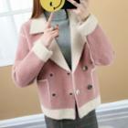 Pocketed Knit Jacket