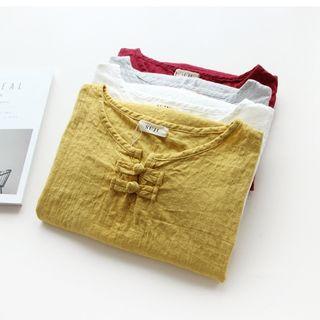 Cotton Linen Blouse