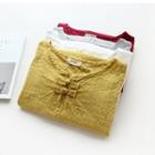 Cotton Linen Blouse